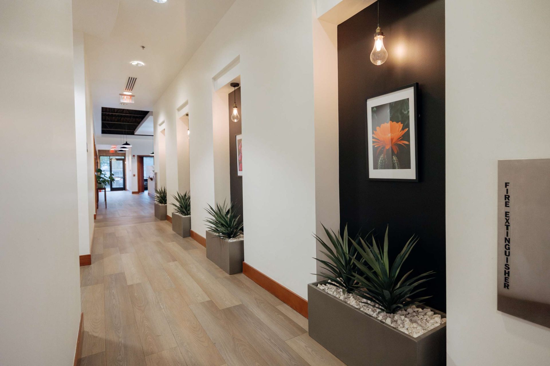 A hallway at Protea Medical Center in Tempe
